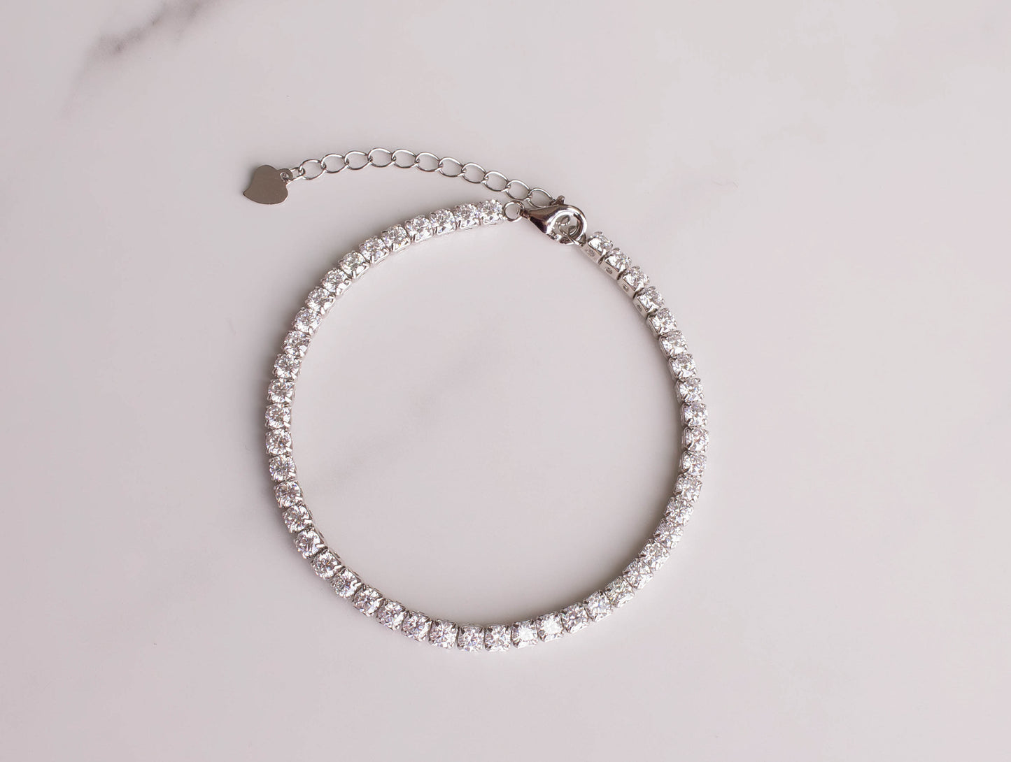 Moissanite Tennis Bracelet