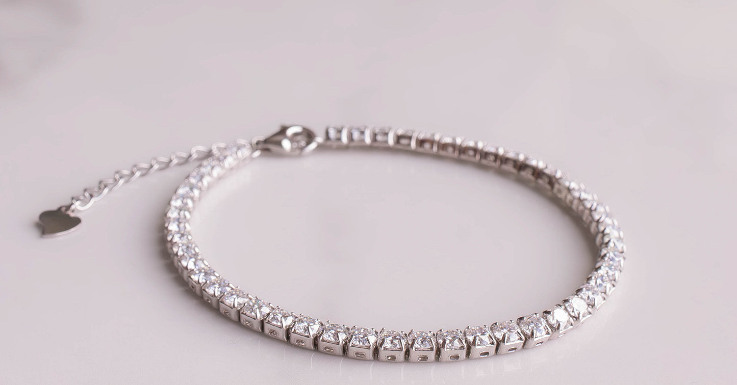 Moissanite Tennis Bracelet