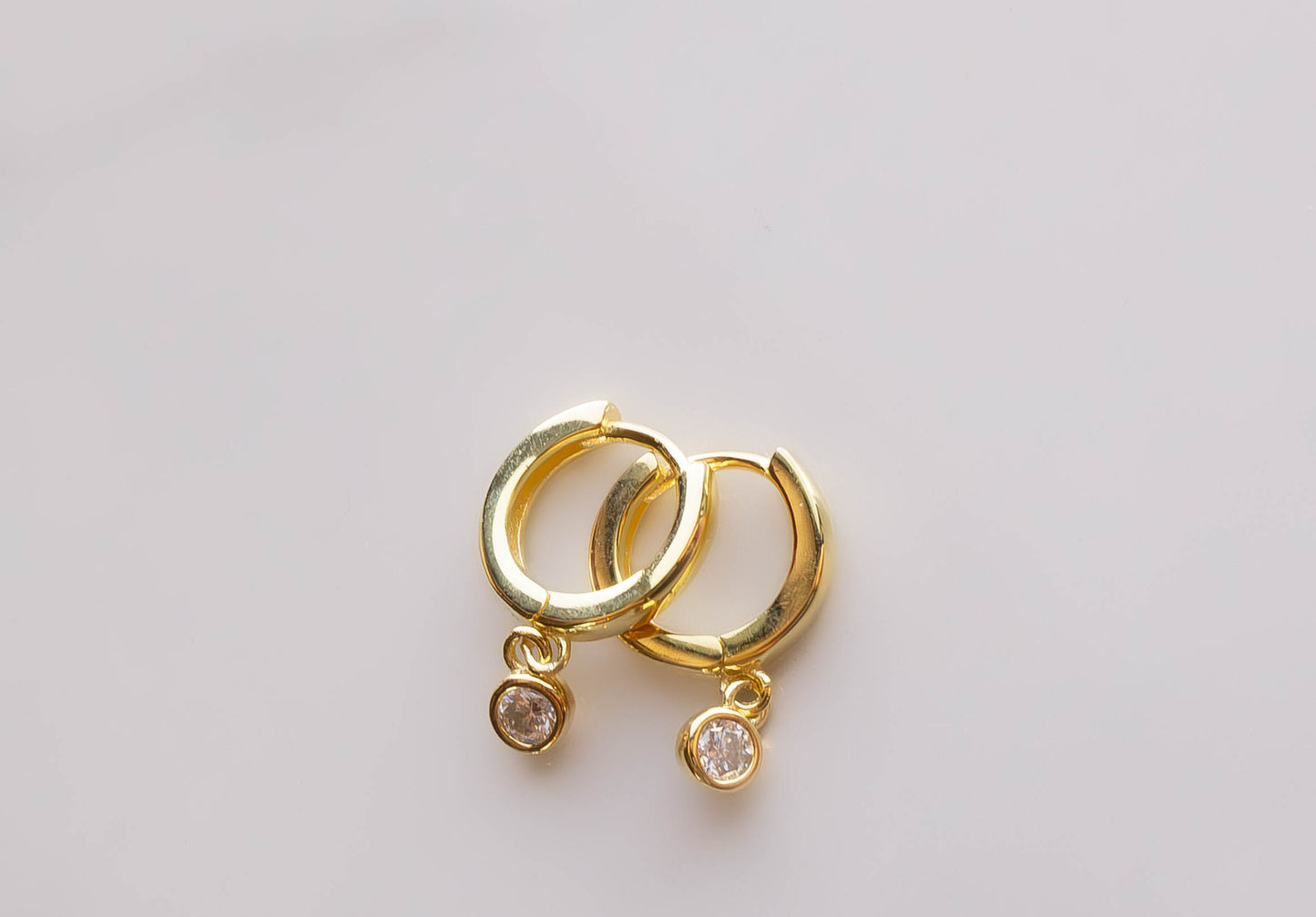 Moissanite Hoops