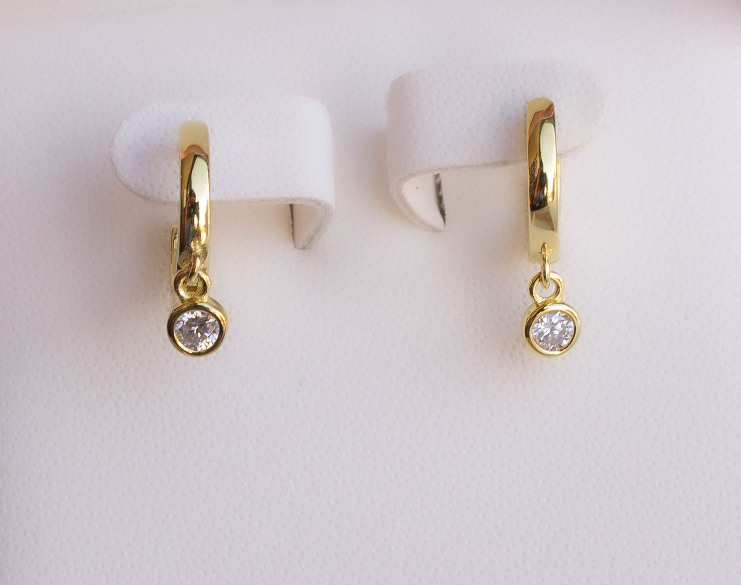 Moissanite Hoops