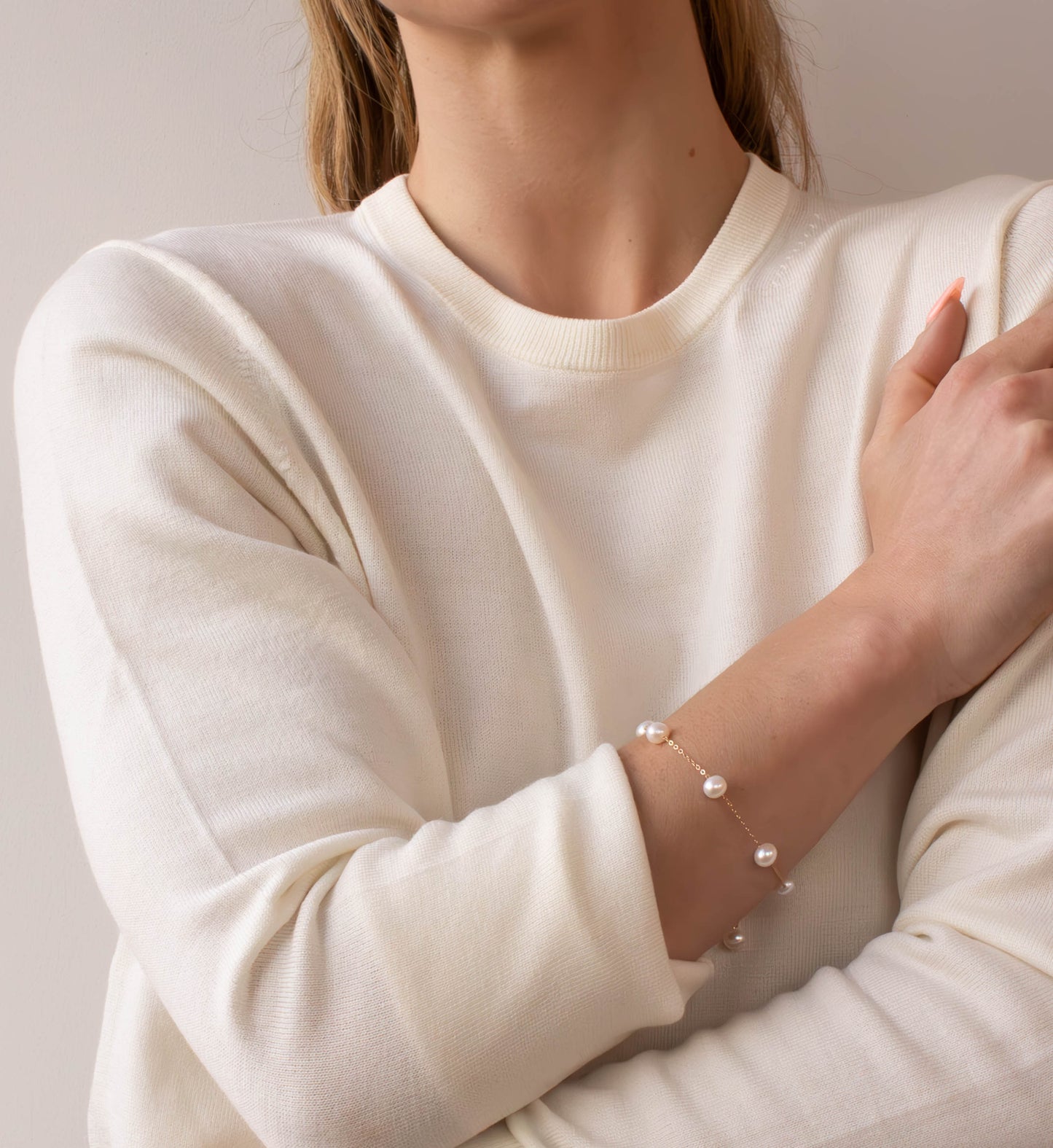 Scattered Pearl Bracelet