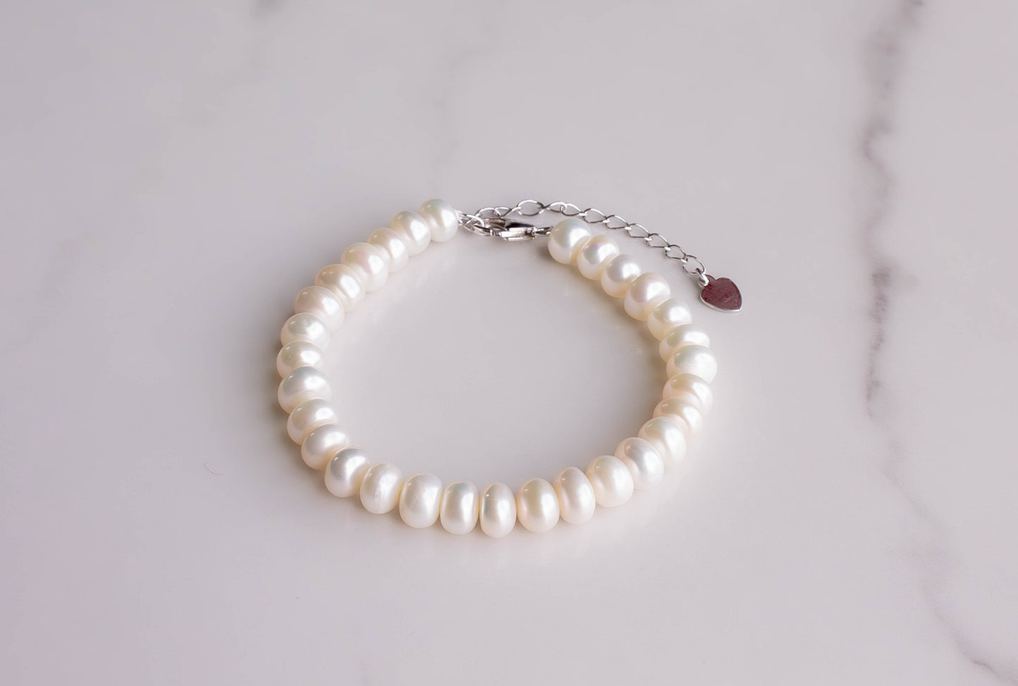 White Pearl Bracelet