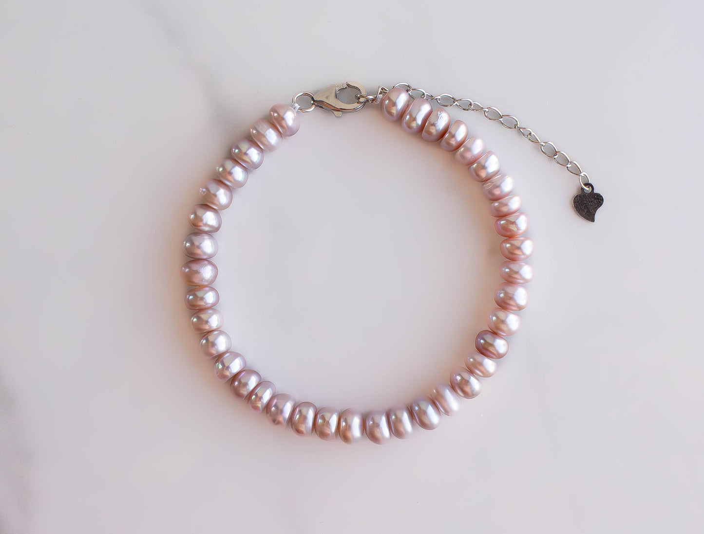 Purple Pearl Bracelet