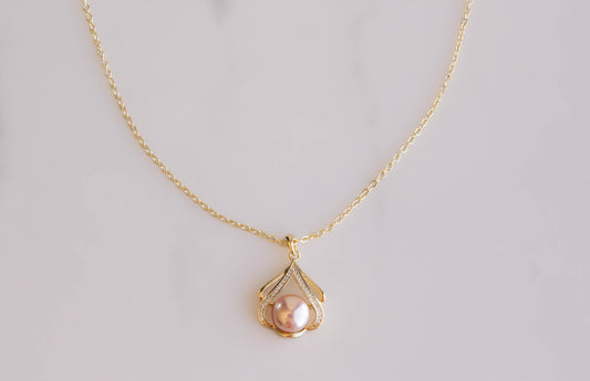 Lavalier Pearl Necklace